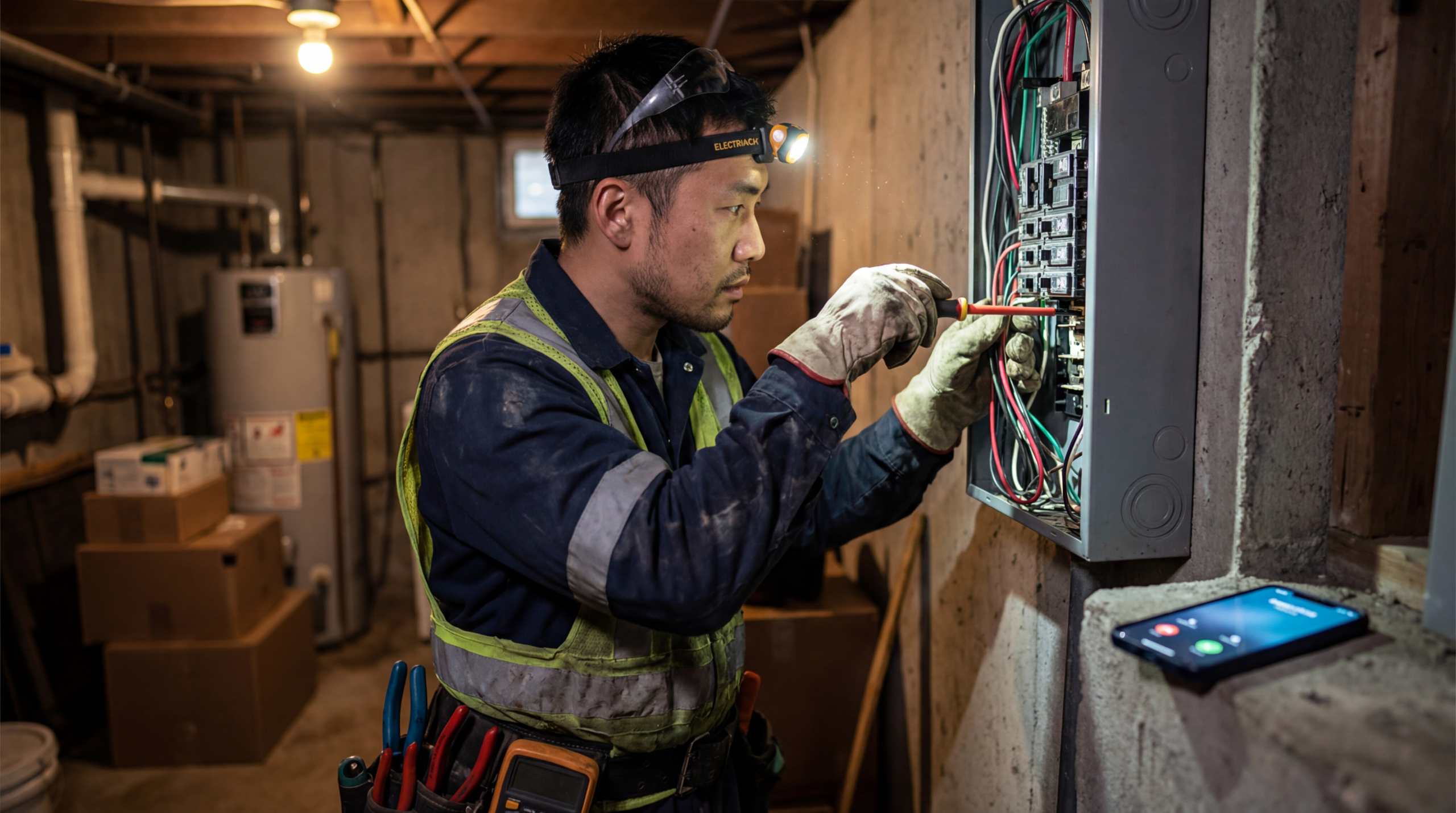 electrician2 Technician managing health and wellness AI services for a client.